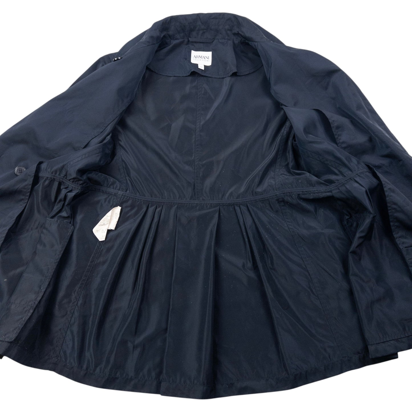 Vintage Armani Collezioni Lightweight Waterproof Jacket Womens Size M