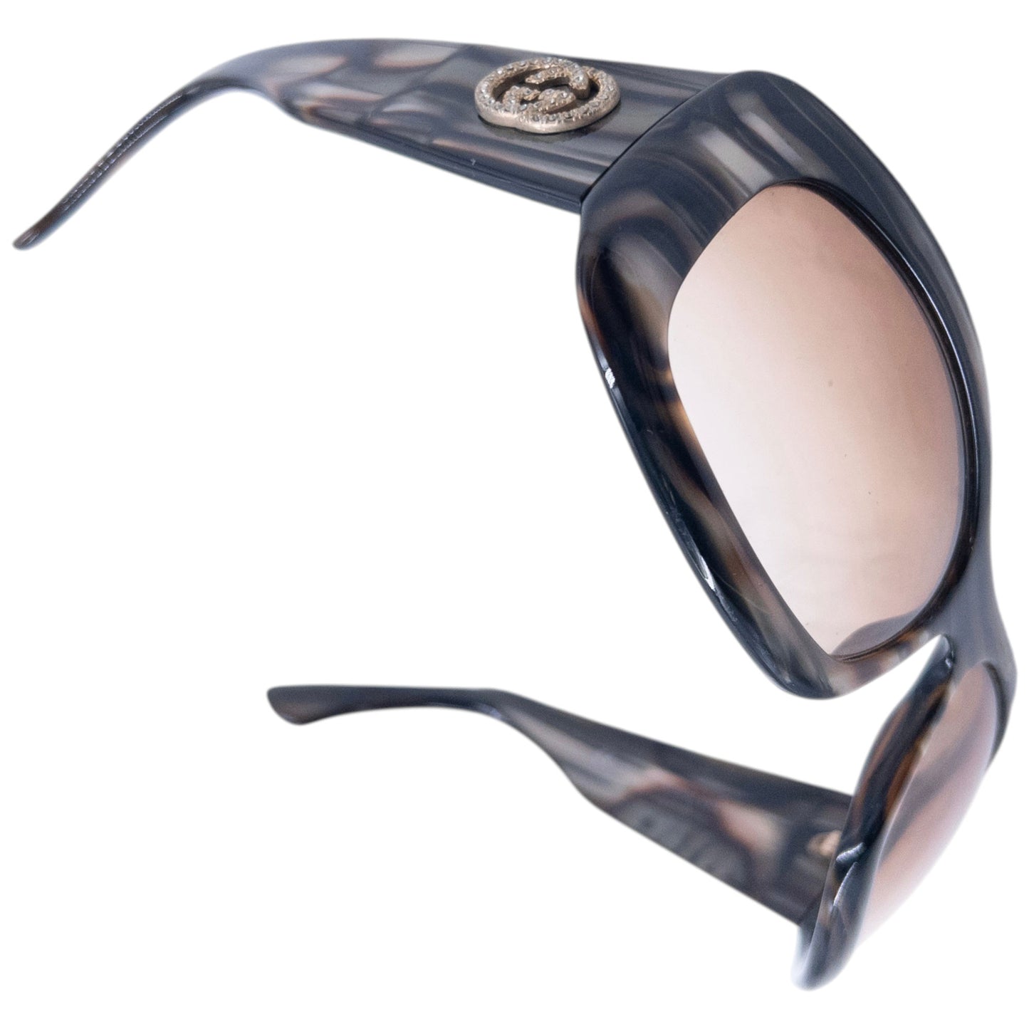 Vintage 2000s Gucci Diamonte Pattern Sunglasses