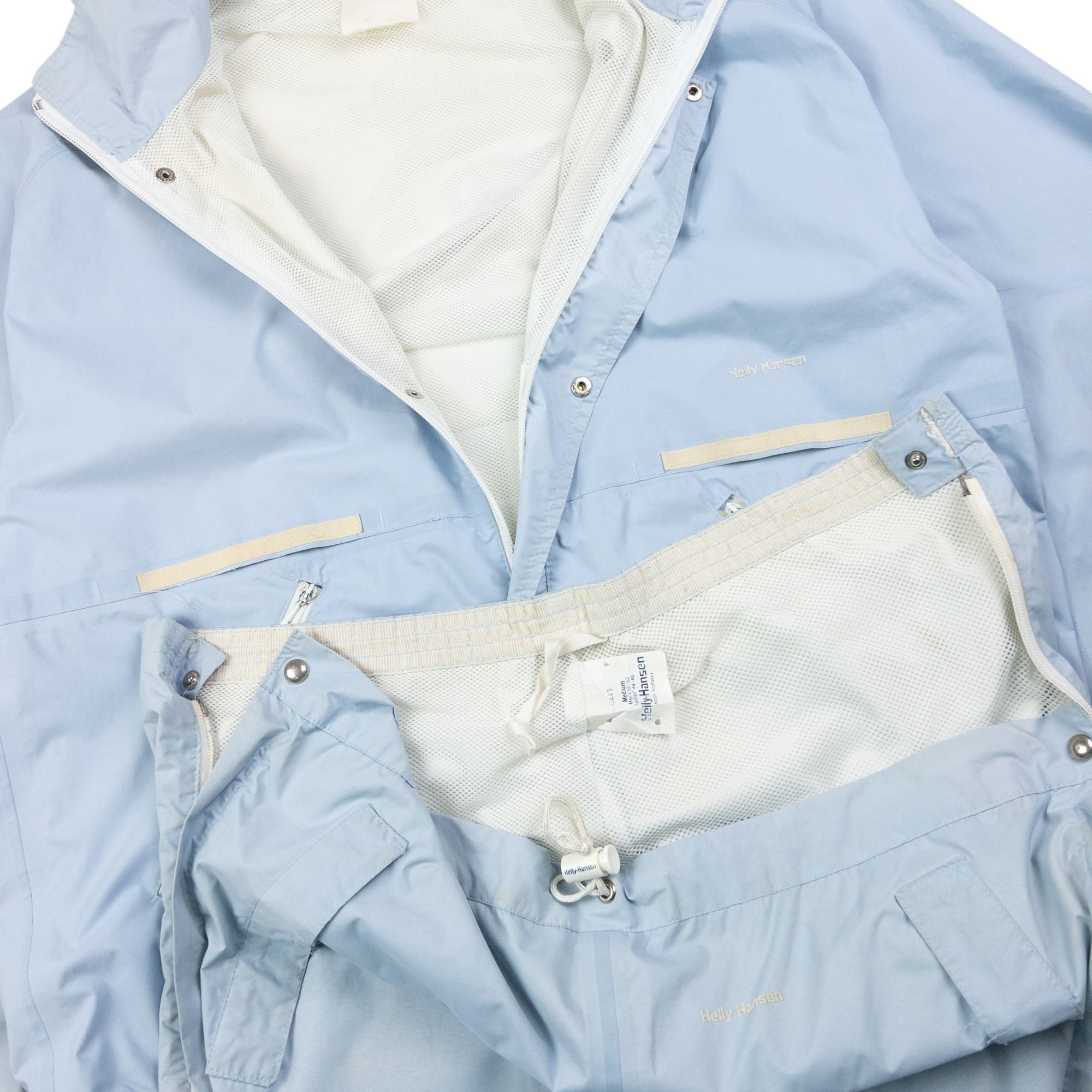 Vintage Helly Hansen Full Zip Tracksuit Bottoms & Jacket Set Size M