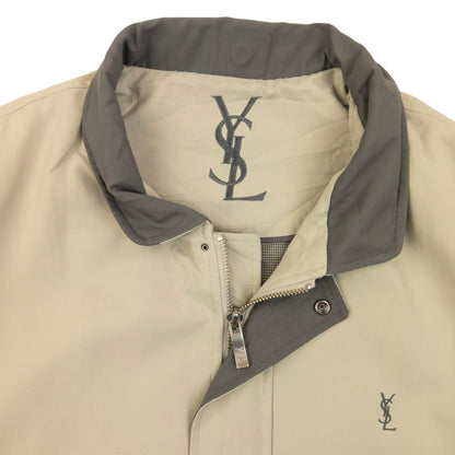 Vintage 90s YSL Yves Saint Laurent Harrington Jacket Size L