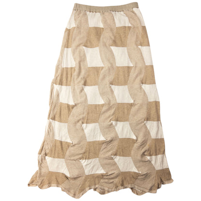Vintage Plantation By Issey Miyake Maxi Skirt Womens Size M