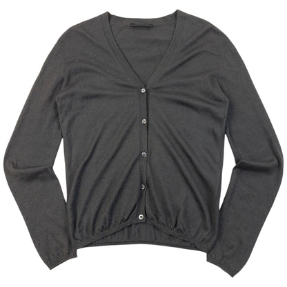 Vintage 2000 Prada Silk Cashmere Cardigan Womens Size M