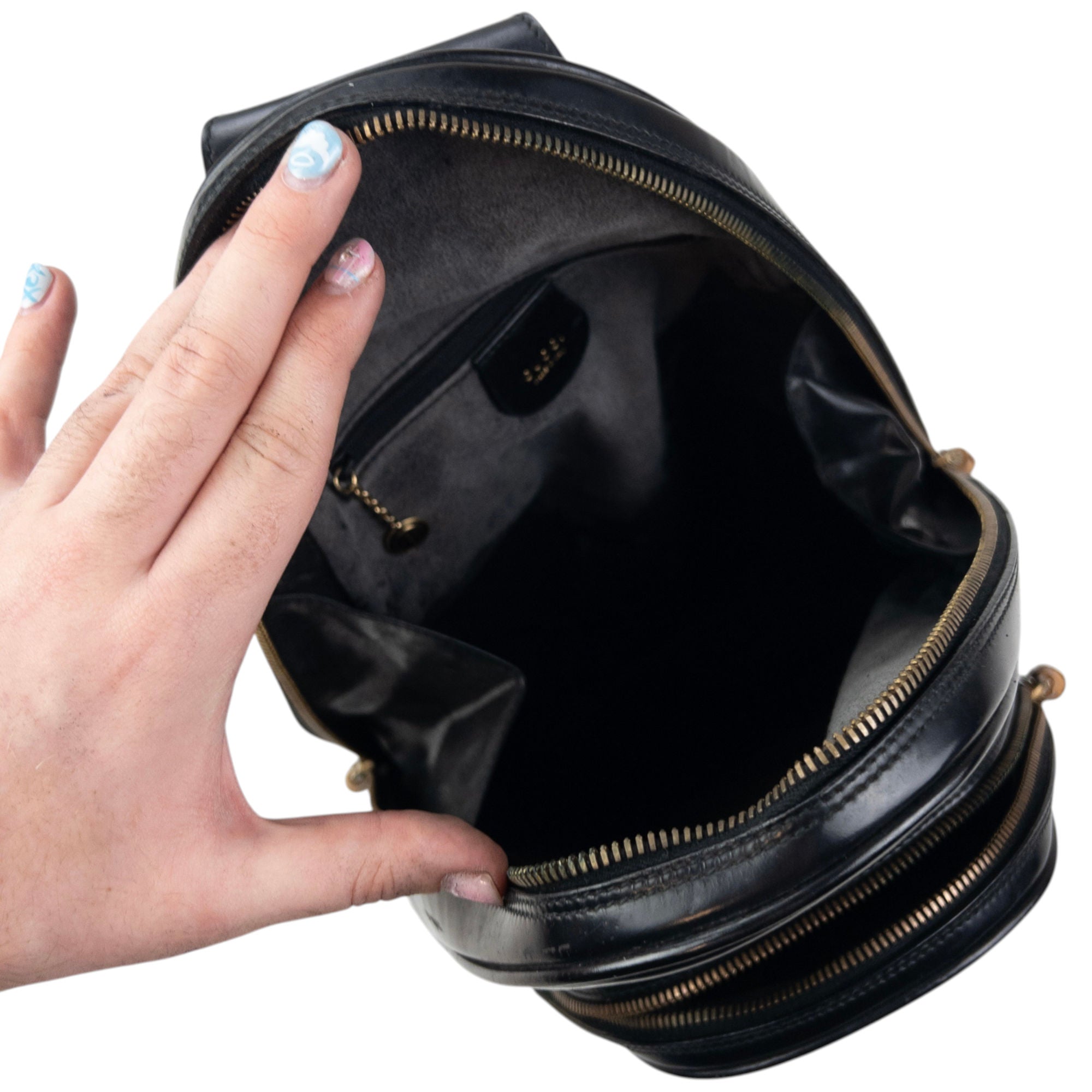 Vintage 80s Gucci Leather And Bamboo Sling Bag