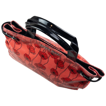 Vintage Armani Jeans Floral Shoulder Bag