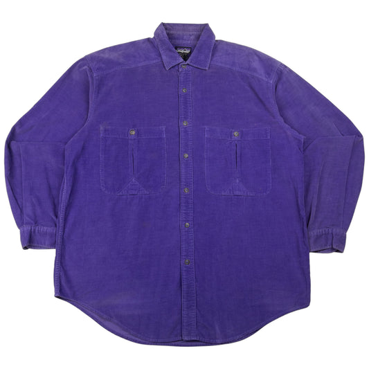 Vintage Patagonia Corduroy Long Sleeve Button Up Shirt Size M