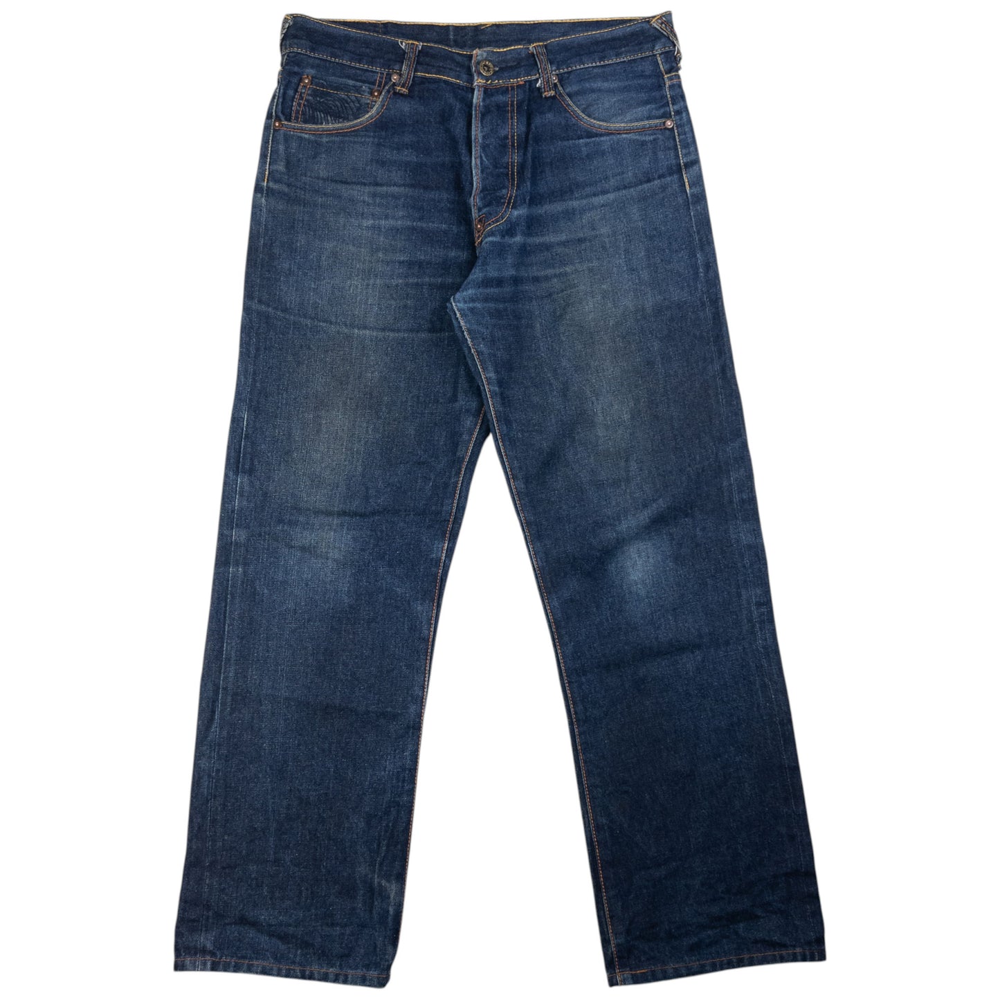 Vintage RMC Red Monkey Company Embroidered Japanese Denim Jeans Size W33