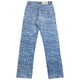 Vintage 2000s Moschino Jeans Monogram Denim Jeans Size W28
