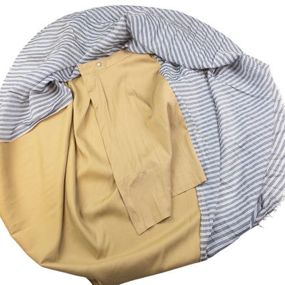 Vintage Yohji Yamamoto Contrast Pleated Skirt Womens Size W24