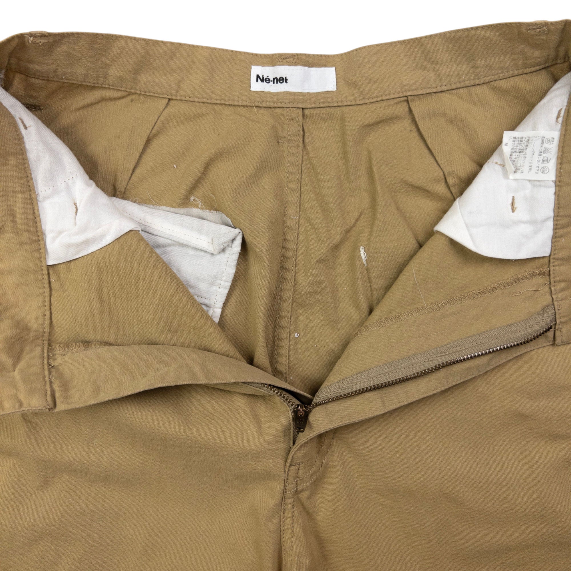 Vintage Ne-Net By Issey Miyake Embroidered Cropped Trousers Size W28