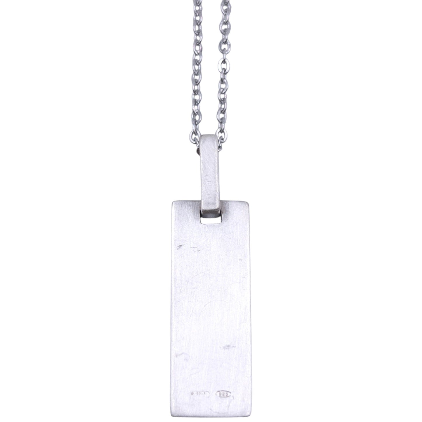 Vintage Gucci Silver Pendent Necklace
