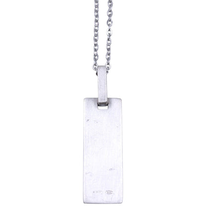 Vintage Gucci Silver Pendent Necklace