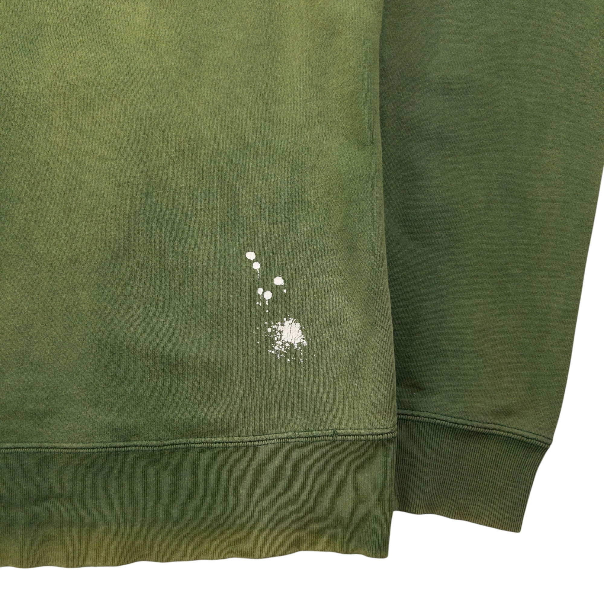 Vintage Stussy Paint Splat Graphic Hoodie Size M