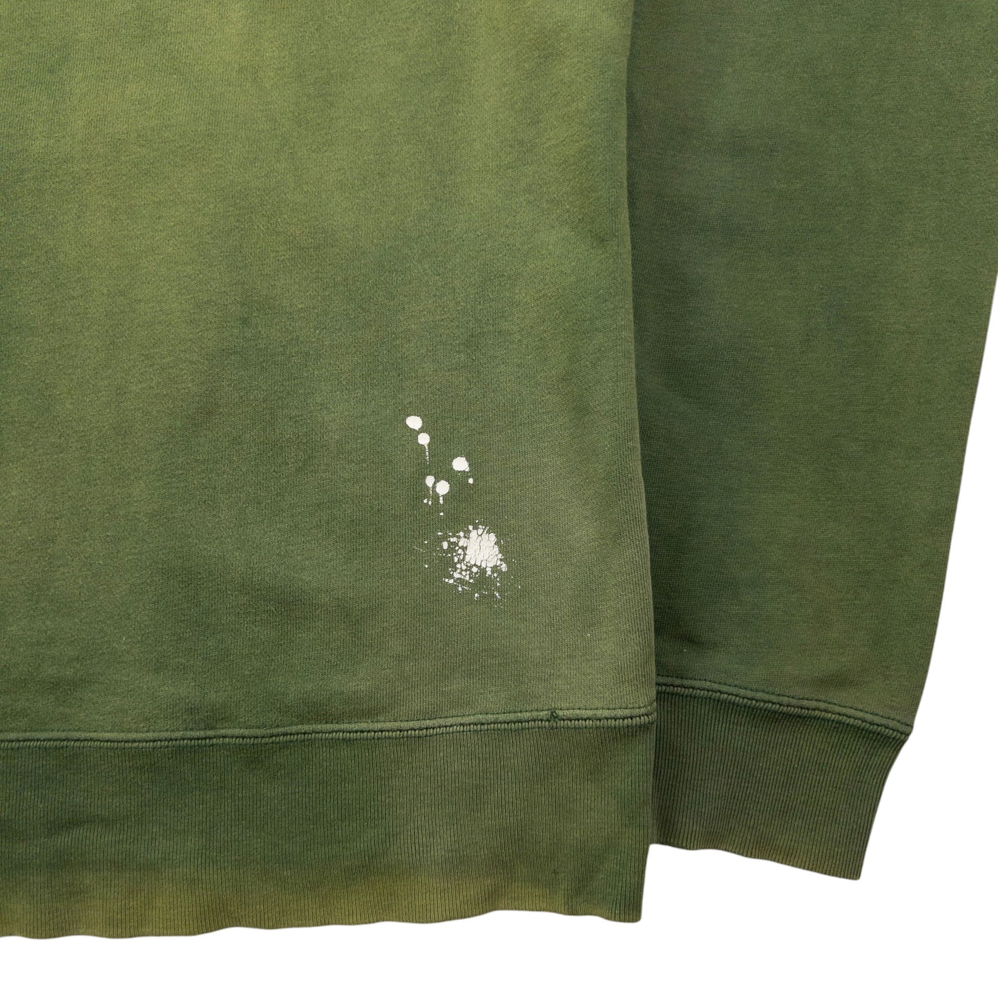Vintage Stussy Paint Splat Graphic Hoodie Size M