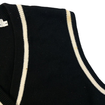 Vintage 90s Balenciaga Golf Button Up Sweater Vest Womens Size M