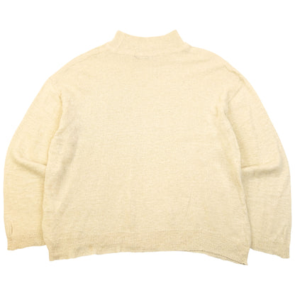 Vintage 90s Issey Miyake PERMANENTE Silk Knit Jumper Size L