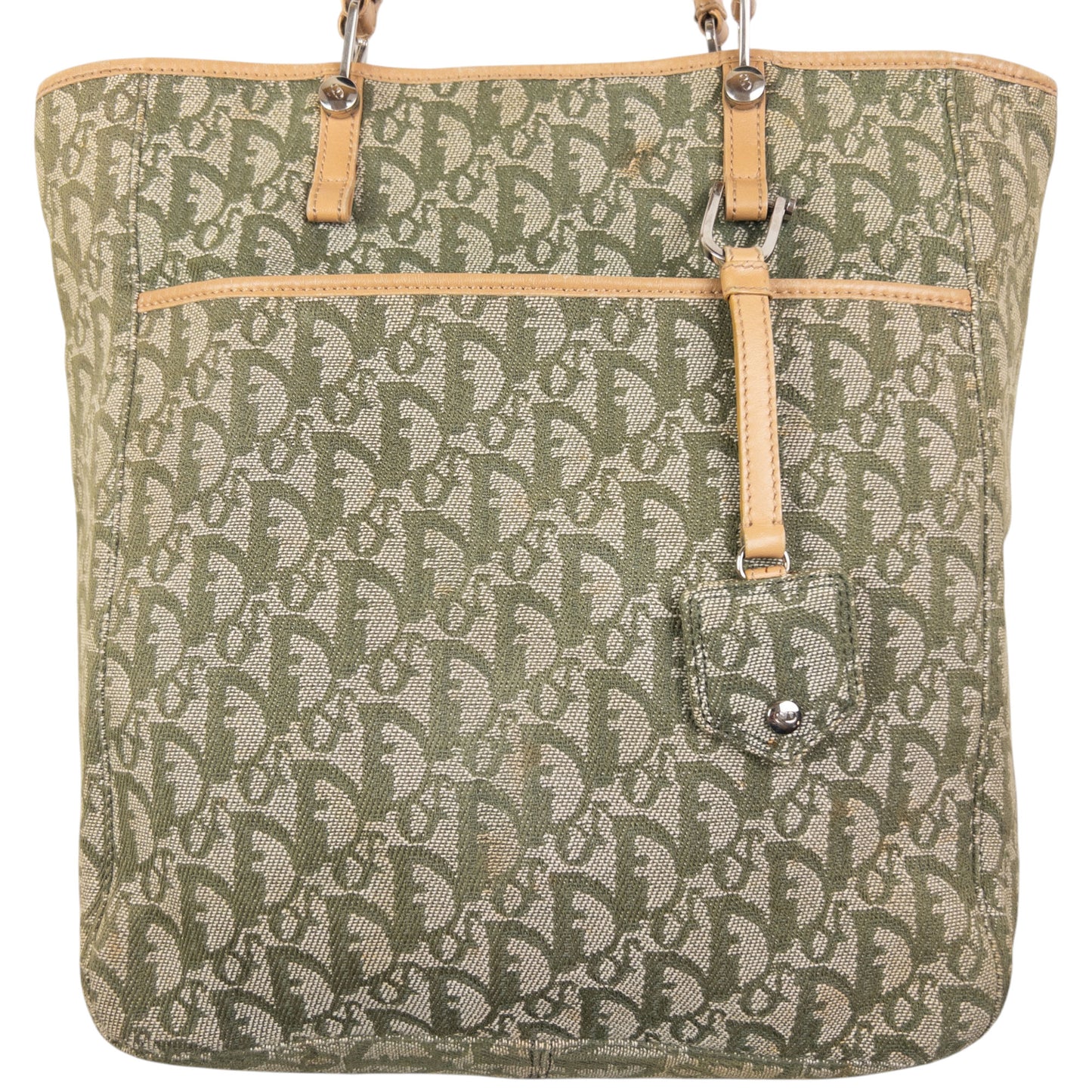 Vintage Dior Monogram Shoulder Bag