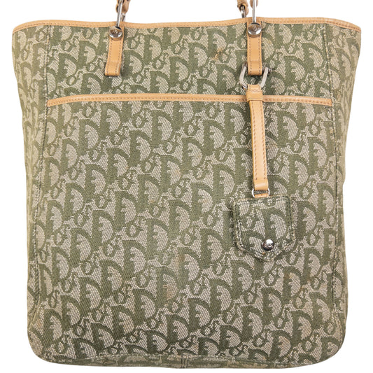 Vintage Dior Monogram Shoulder Bag