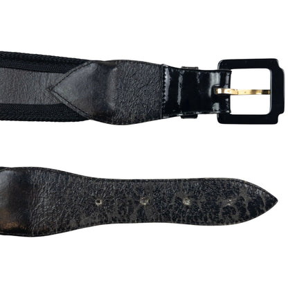 Vintage 80s Saint Laurent Braided Belt Size W26