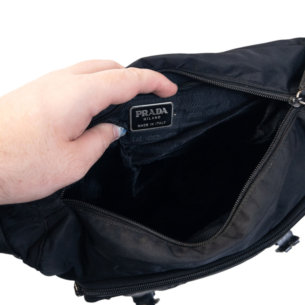 Vintage 2000s Prada Crossbody Bag