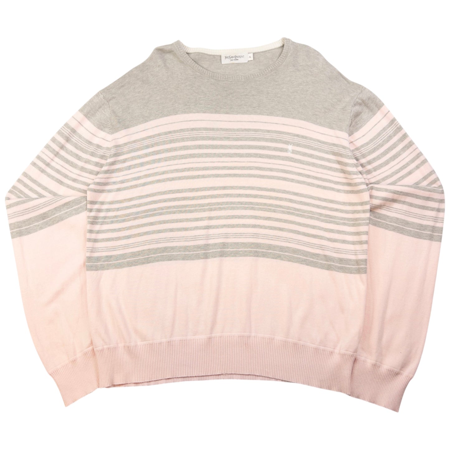 Vintage YSL Yves Saint Laurent Striped Jumper Size L