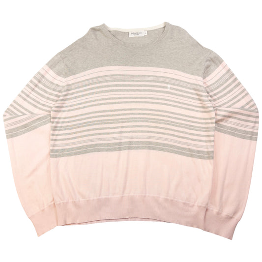 Vintage YSL Yves Saint Laurent Striped Jumper Size L