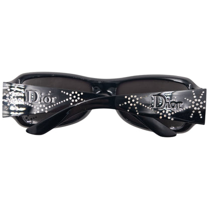 Vintage 2000s Dior Spidior 2 Diamonte Sunglasses