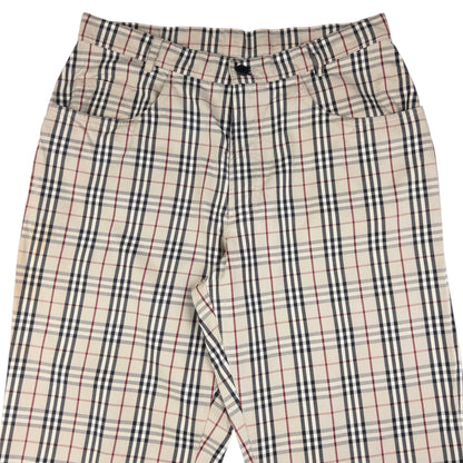 Vintage Burberry Nova Check Trousers Size W31
