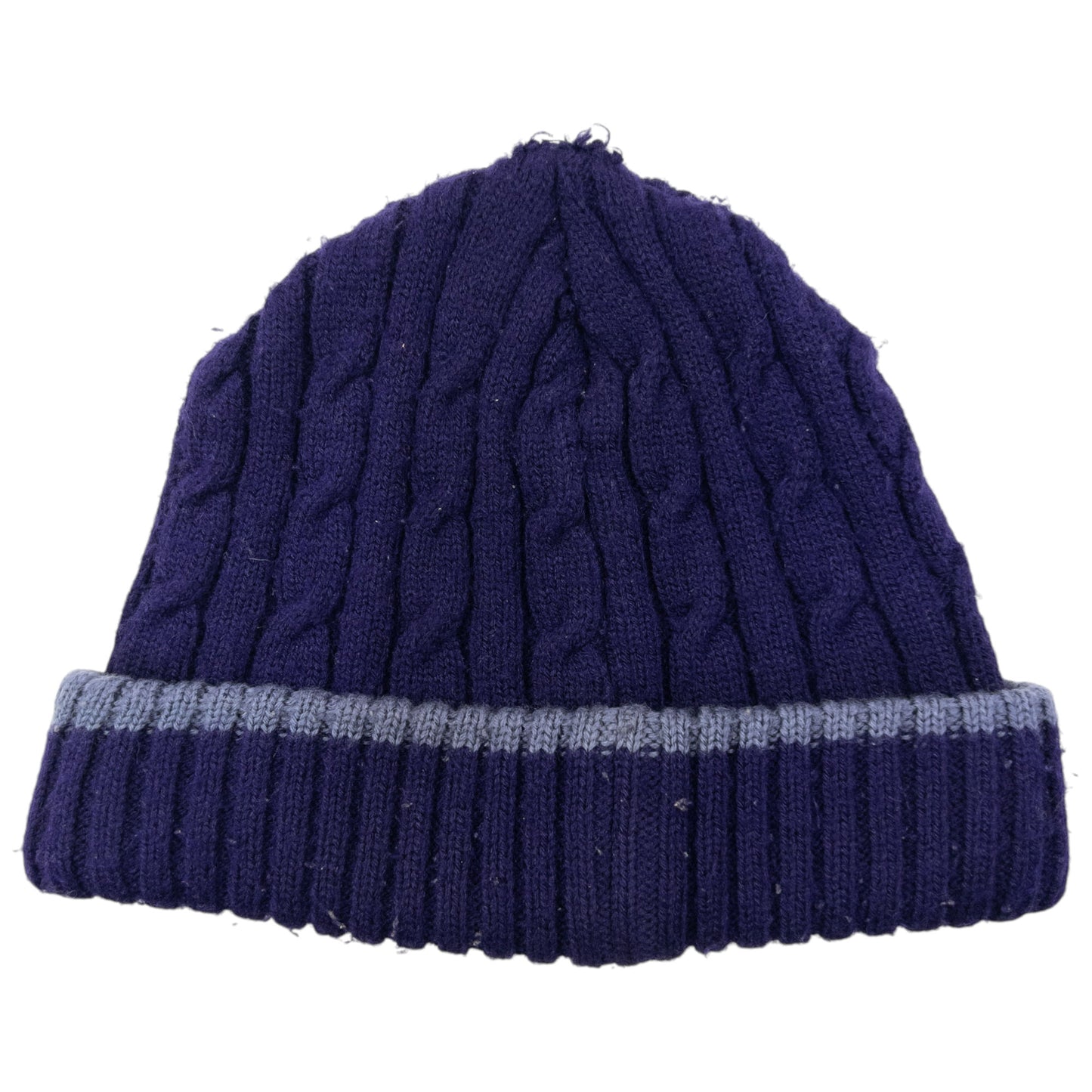 Vintage 2000s Stussy Cable Knit Beanie Hat