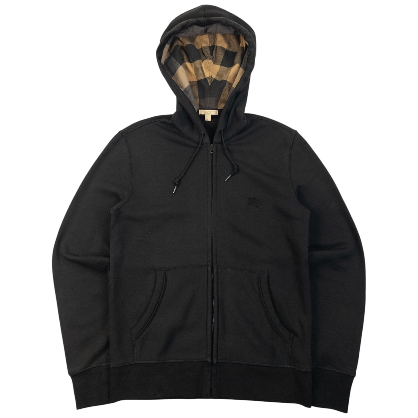 Vintage Burberry Brit Zip Up Hoodie Size S