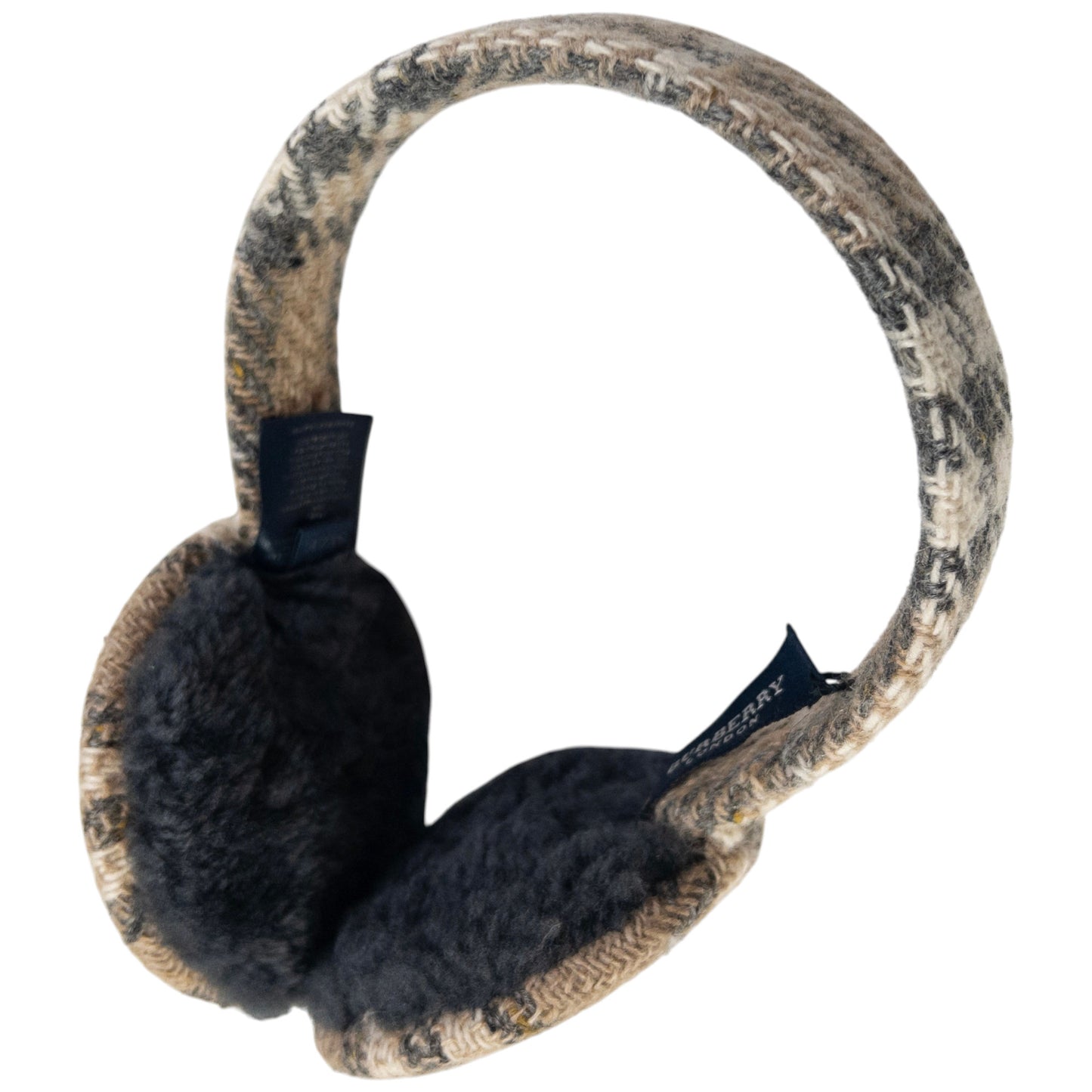 Vintage Burberry Nova Check Ear Muffs