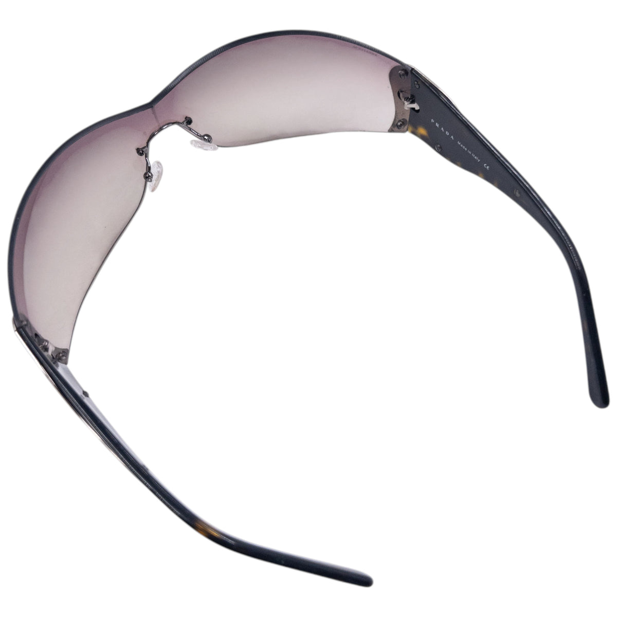 Vintage 2000s Prada Tortoise Shell Swirl Sunglasses