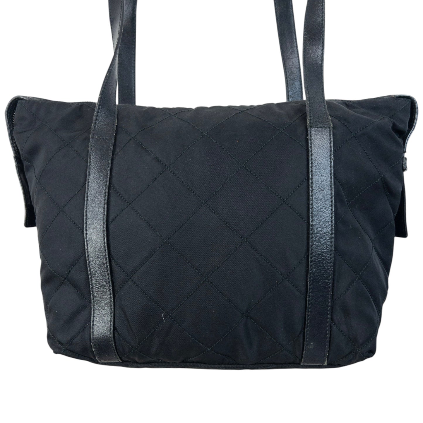 Vintage 2000s Prada Quilted Shoulder Bag