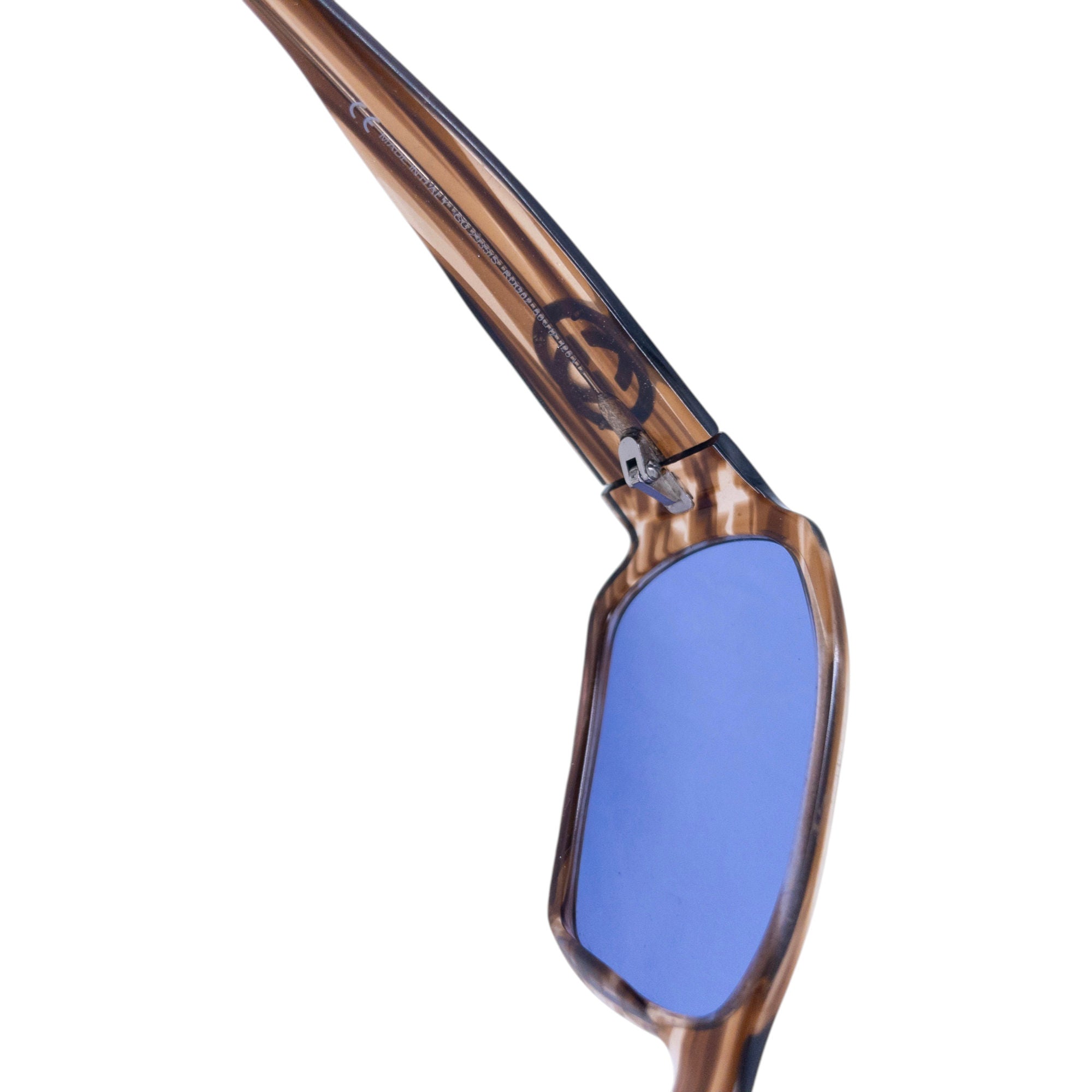 Vintage 2000s Gucci Striped Sunglasses