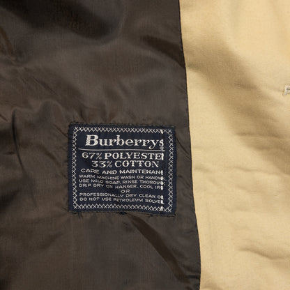 Vintage 90s Burberry Trench Jacket Size XL