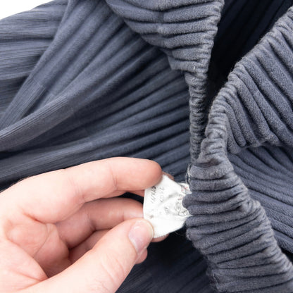 Vintage 90s Issey Miyake PERMANENTE Pleated Skirt Womens Size L