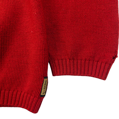 Vintage 2000s Armani Jeans Wool Knit Jumper Size M