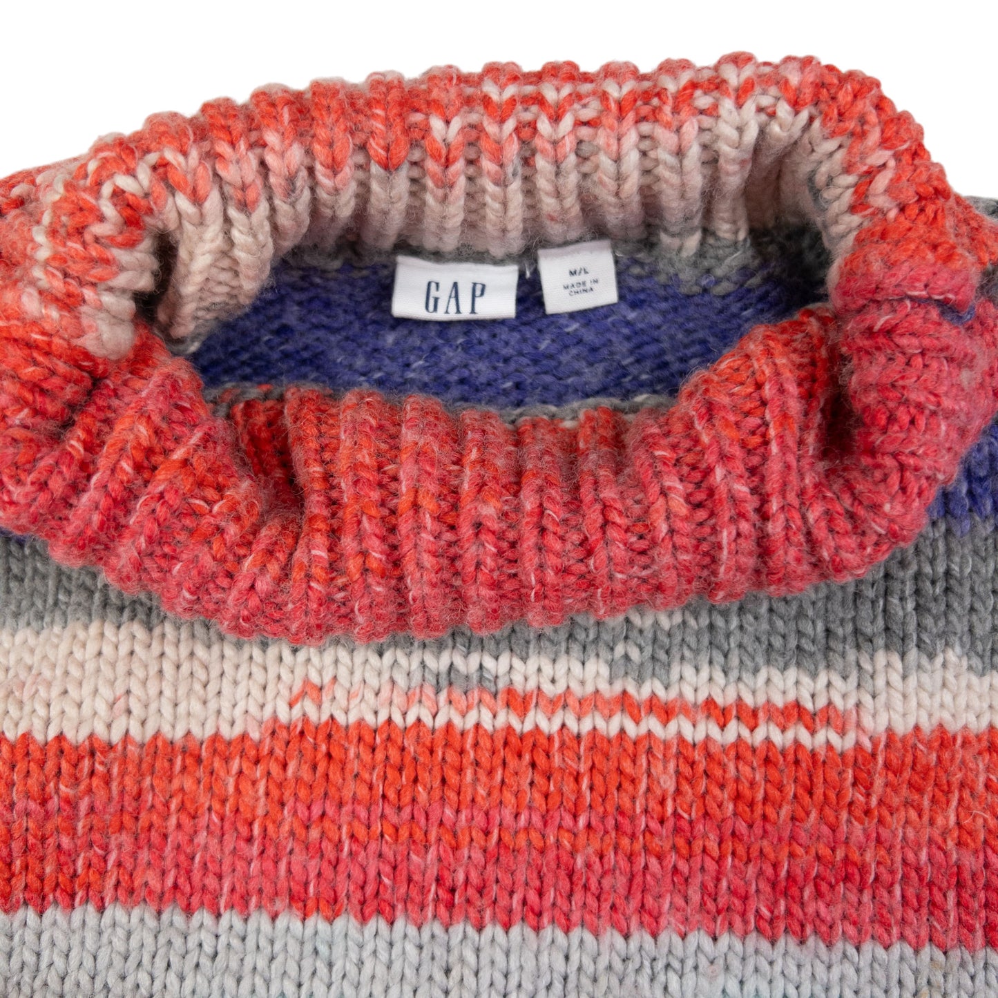 Vintage GAP Turtleneck Knit Jumper Size S
