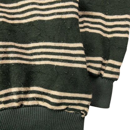 Vintage PPFM Striped Knit Jumper Size L