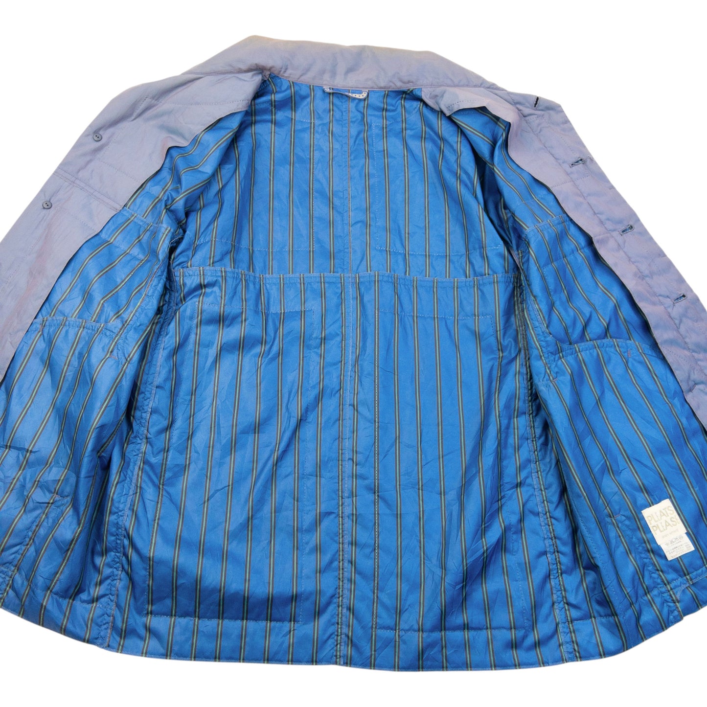 Vintage 90s Pleats Please By Issey Miyake Iridescent Jacket Size XS