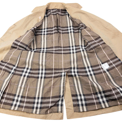 Vintage 2000s Burberry Blue Label Nova Check Lined Trench Jacket Womens Size M
