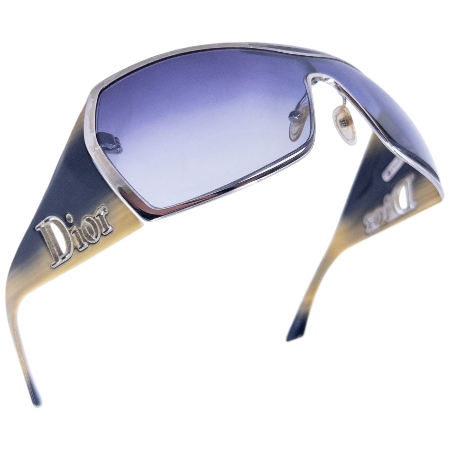 Vintage 2000s Dior Gaucho 1 Shield Sunglasses