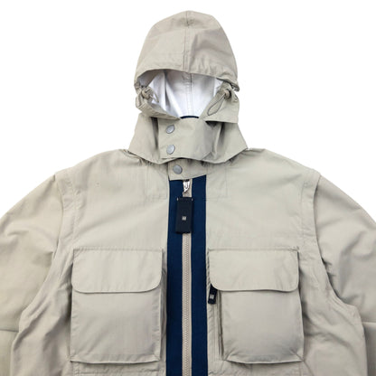 Vintage 2000s Armani Jeans Zip Off Sleeve Jacket Size M