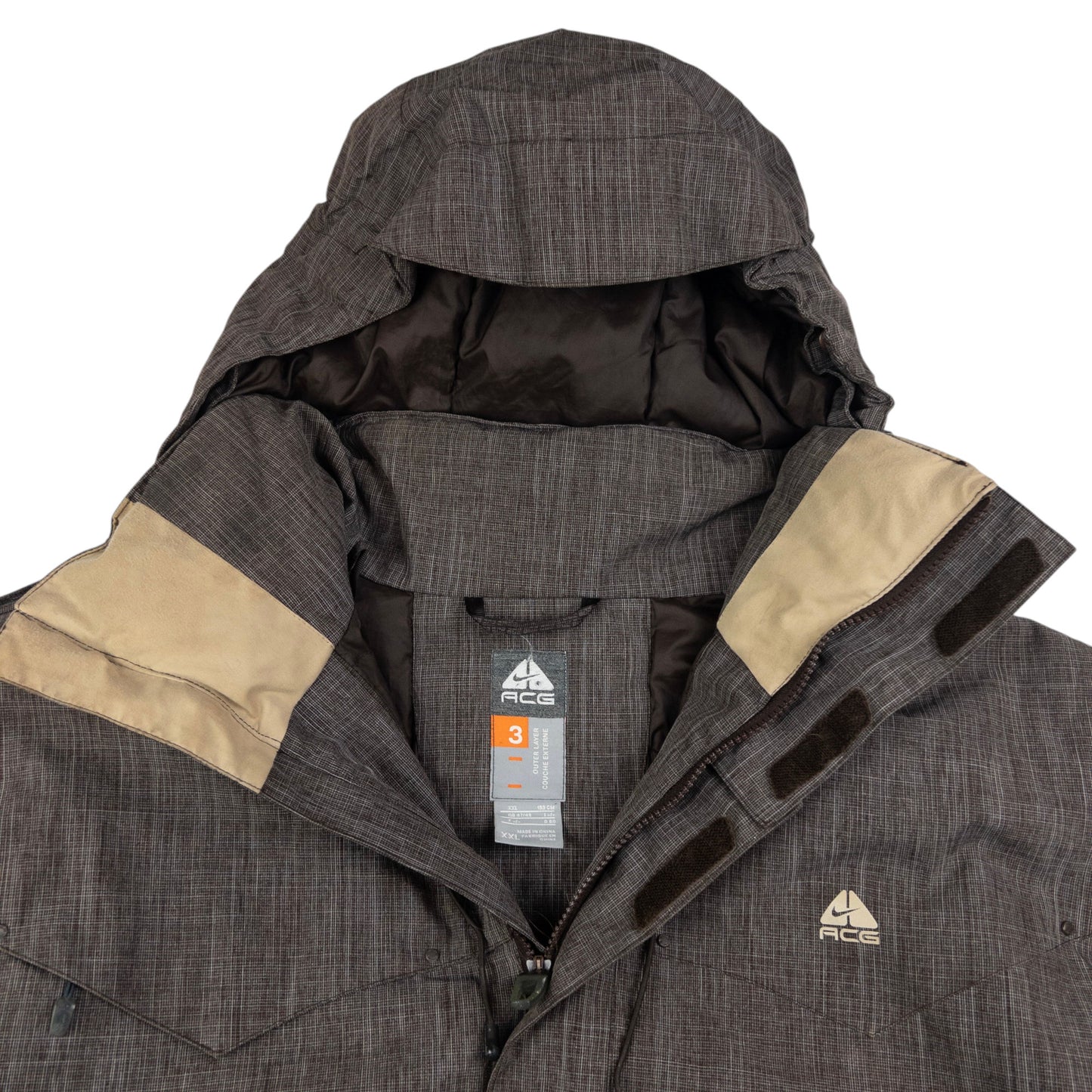 Vintage Nike ACG Zip Up Snowboarding Jacket Size XXL