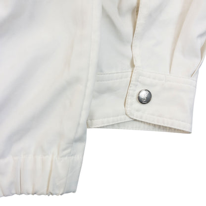 Vintage 90s YSL Yves Saint Laurent Harrington Jacket in white, photo 6
