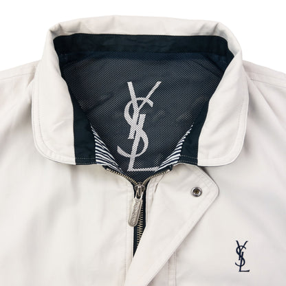 Vintage 90s YSL Yves Saint Laurent Harrington Jacket Size M