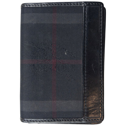 Vintage 2000s Burberry Nova Check Card Holder