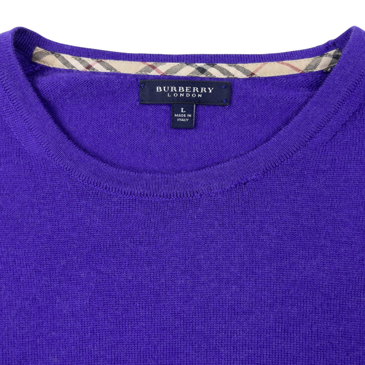 Vintage 2000s Burberry Jumper Size M