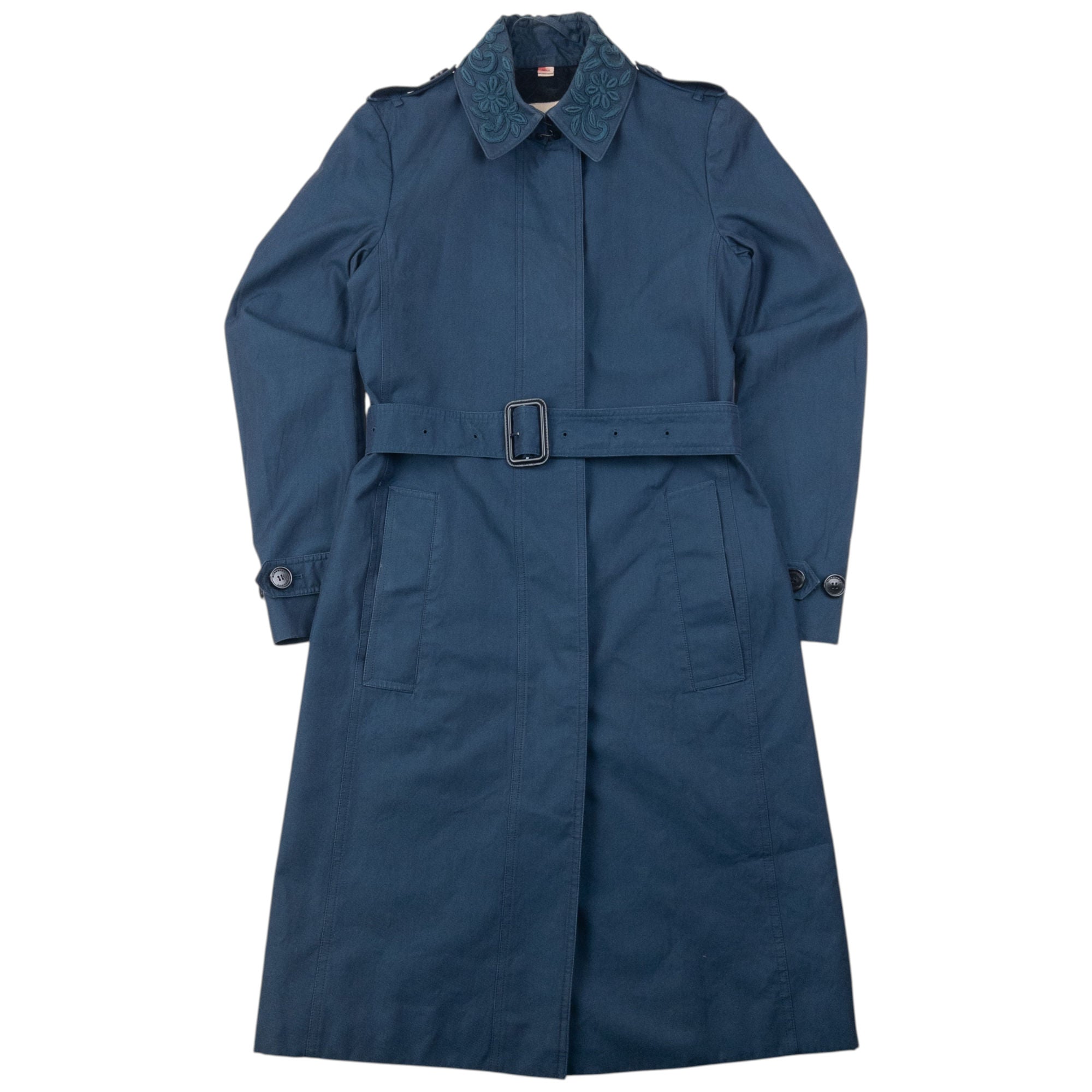 Vintage 2000s Burberry Belt Waist Trench Jacket Womens Size S