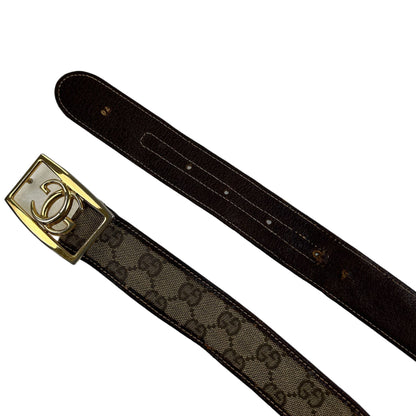 Vintage Gucci Monogram Belt