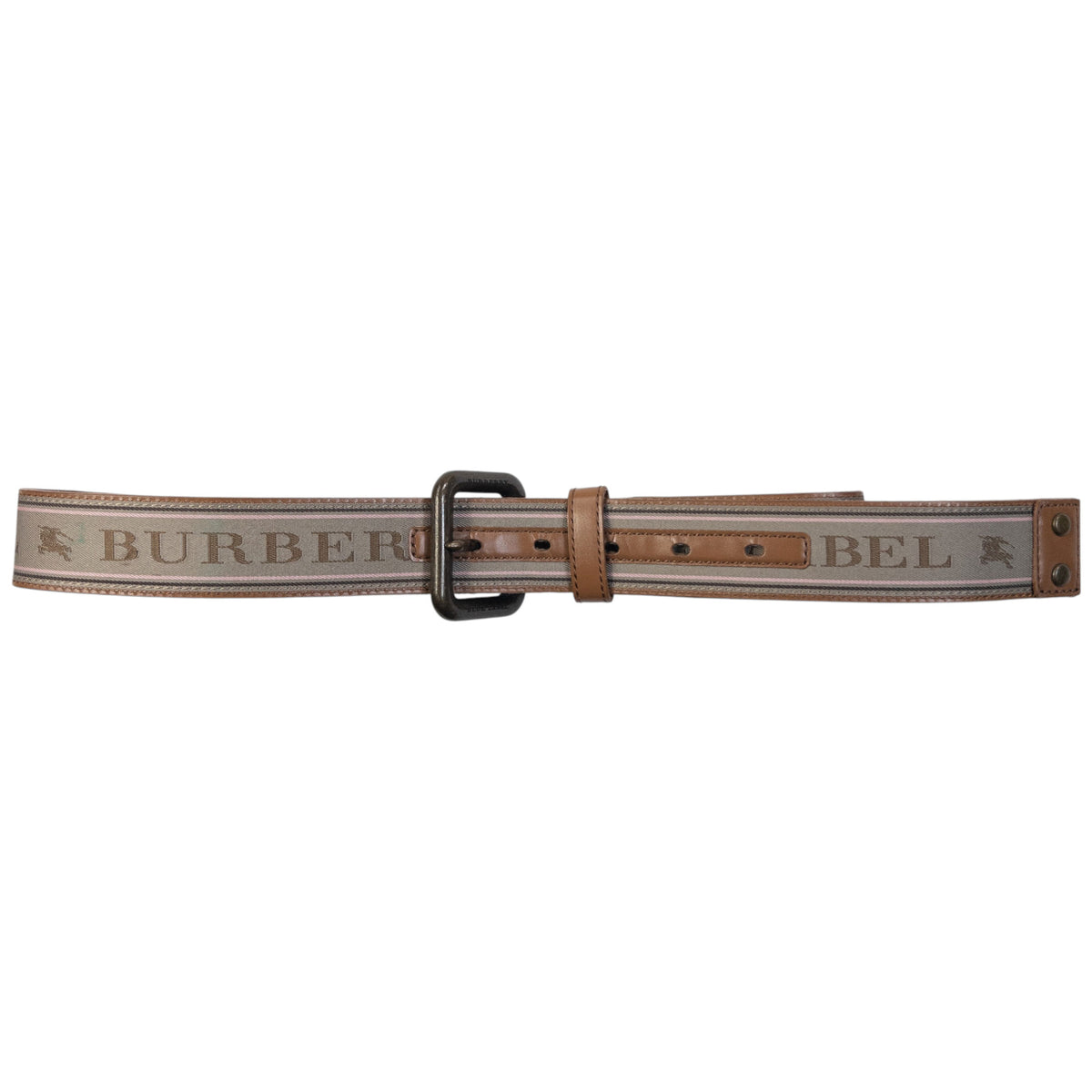 Vintage 2000s Burberry Blue Label Leather Belt Size L